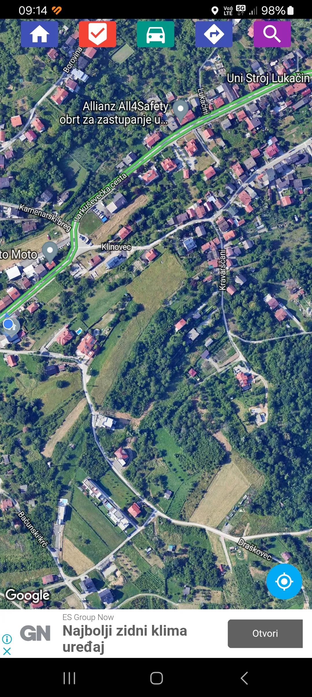 gradilište-voćnjak 1119 m2 markuševec****prodaja-zamjena**** - slika 3