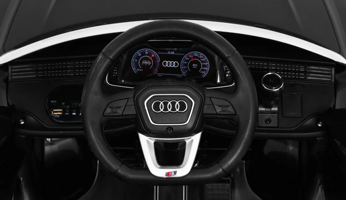 licencirani auto na akumulator audi q8 lift - crni - slika 5