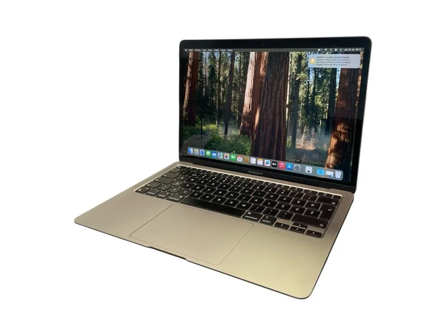 apple macbook air 13.3 m1 8gb/256gb bat.98% a2337 spacegray/r1, rate! - slika 3