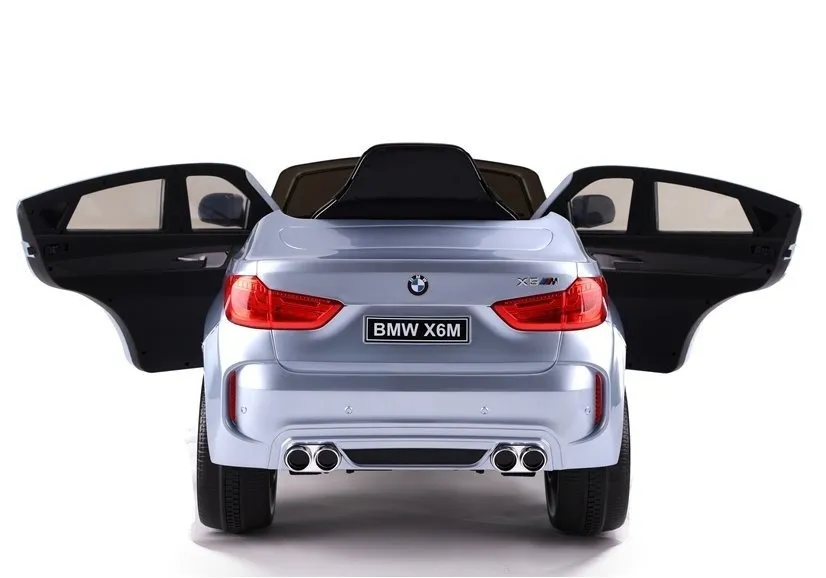licencirani auto na akumulator bmw x6 - sivi/lakirani - slika 7