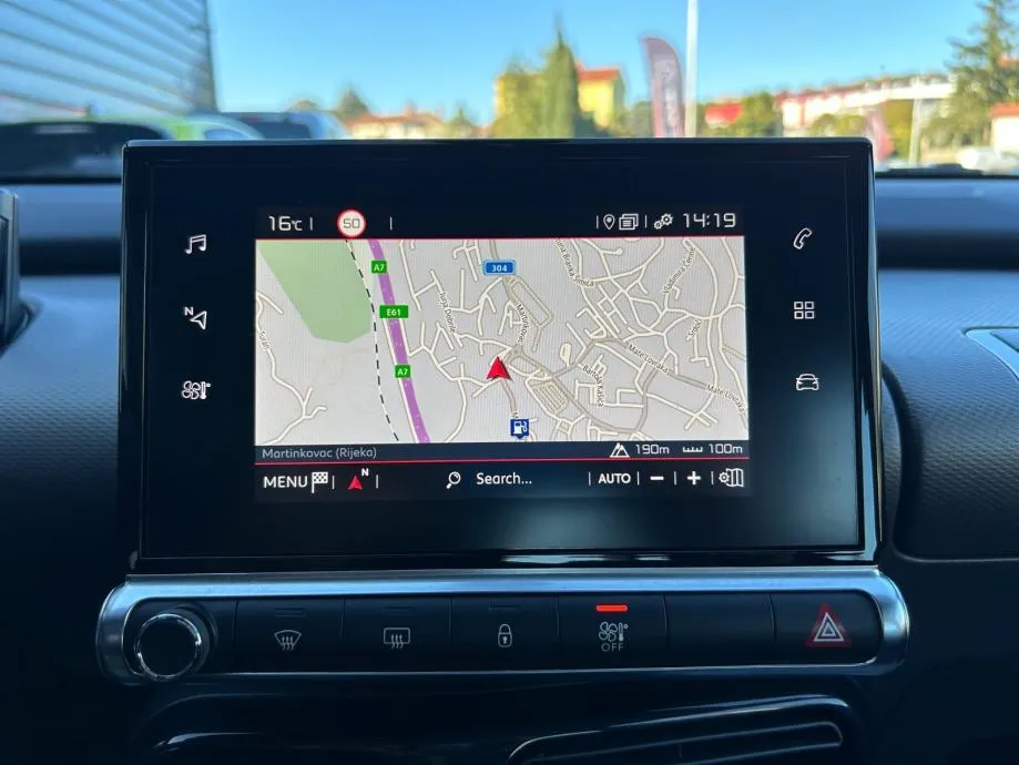 citroën c4 cactus 110 - led - navi - senzori - garancija - reg 1god!! - slika 12