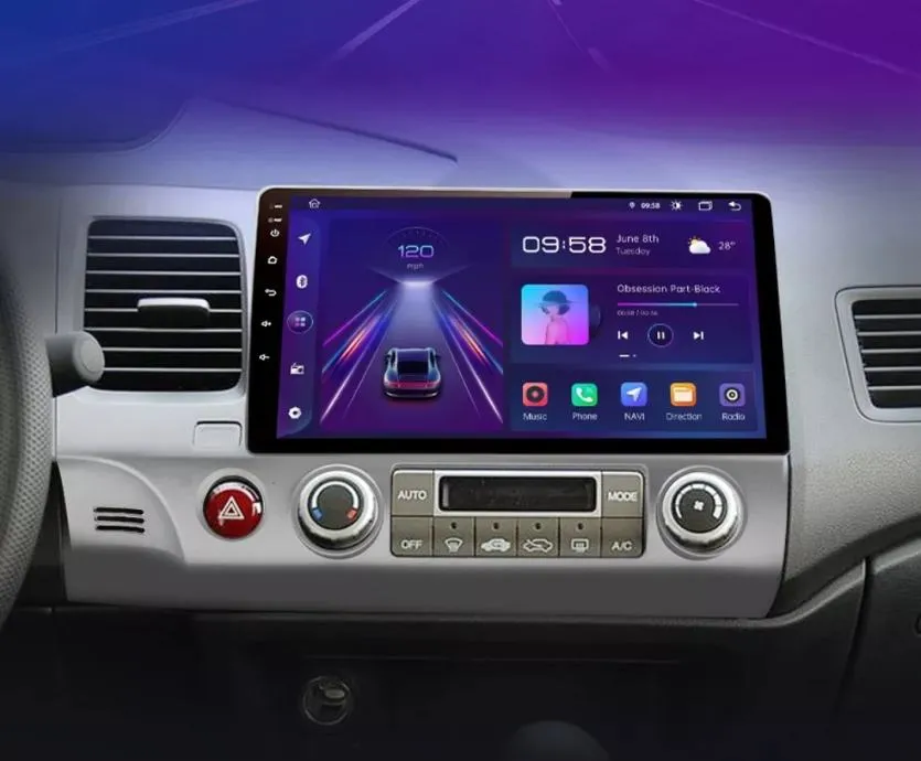honda civic 8 2005 - 2012 original radio android navigacija multimedia - slika 3