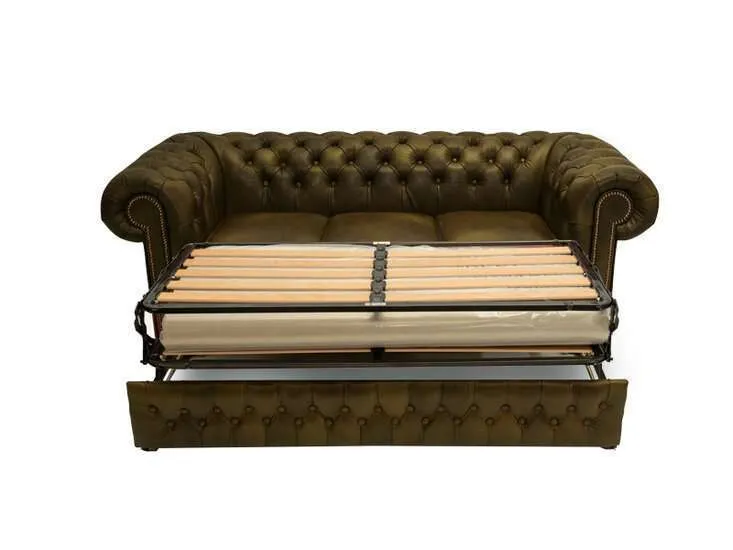chesterfield trosjed ležaj first class leather | 3-sjedišta - slika 2
