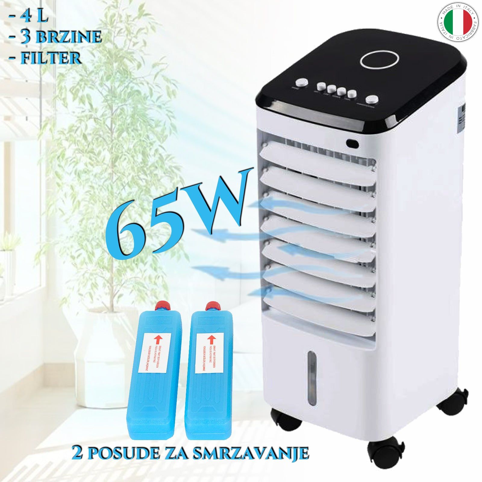 Prijenosna Klima Ventus 65w 4l 3u1 - Križevci