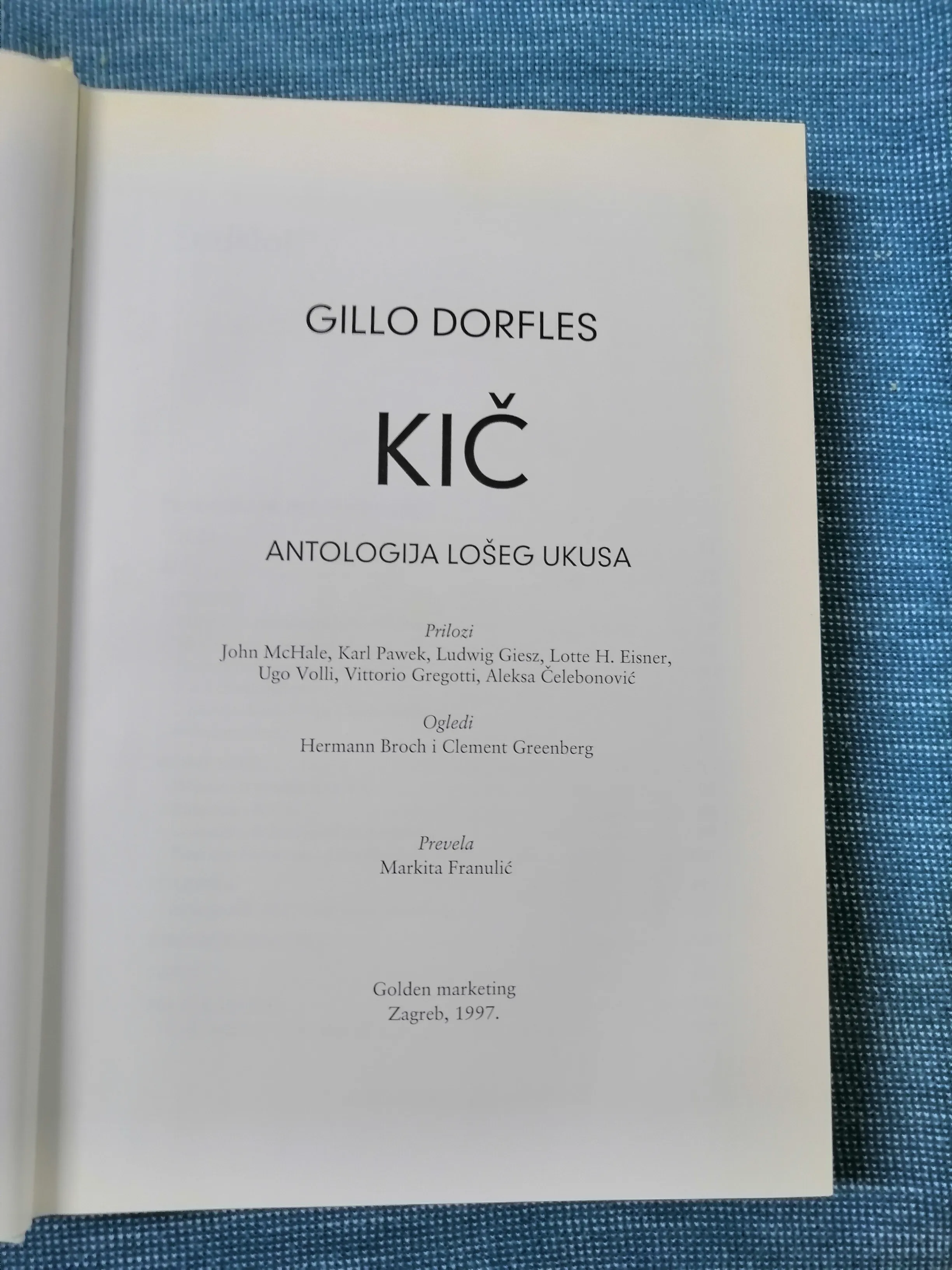 gillo dorfles – kič : antologija lošeg ukusa - slika 2