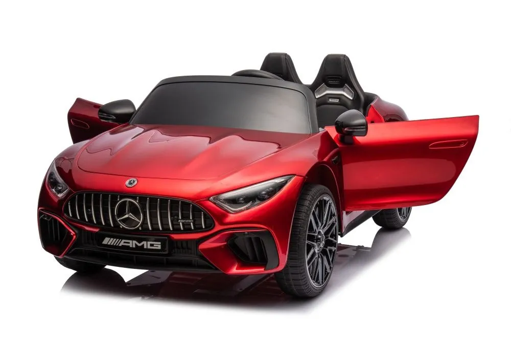 licencirani auto na akumulator mercedes amg sl63 - crveni/lakirani - slika 5