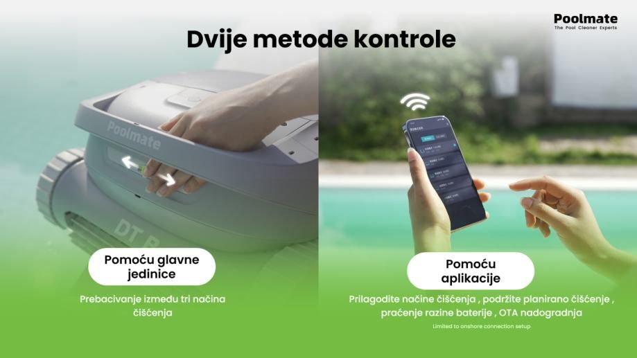 robotski čistač bazena dt b - slika 9