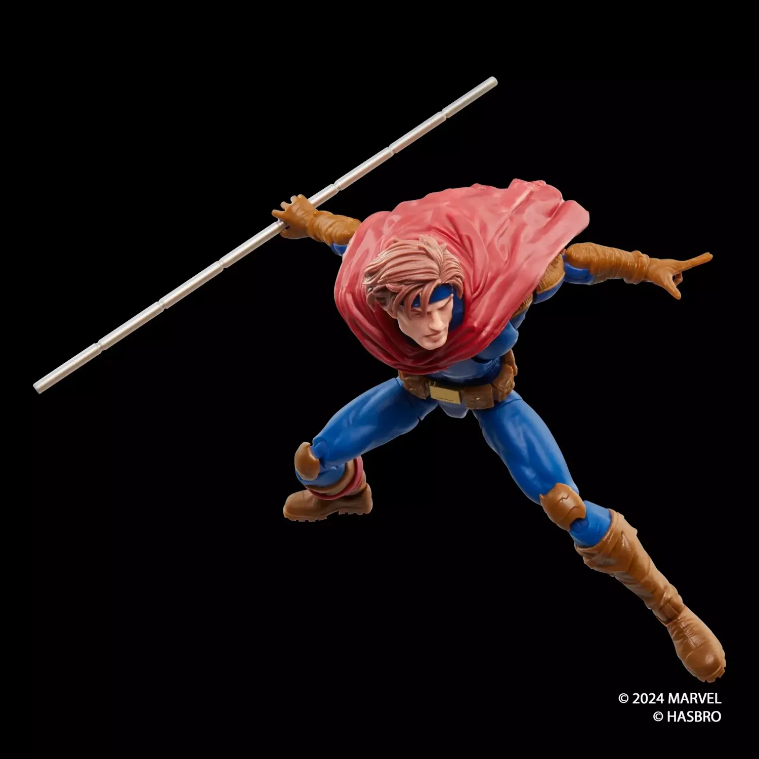 marvel legends series: x-men – gambit figura, 15cm - slika 4
