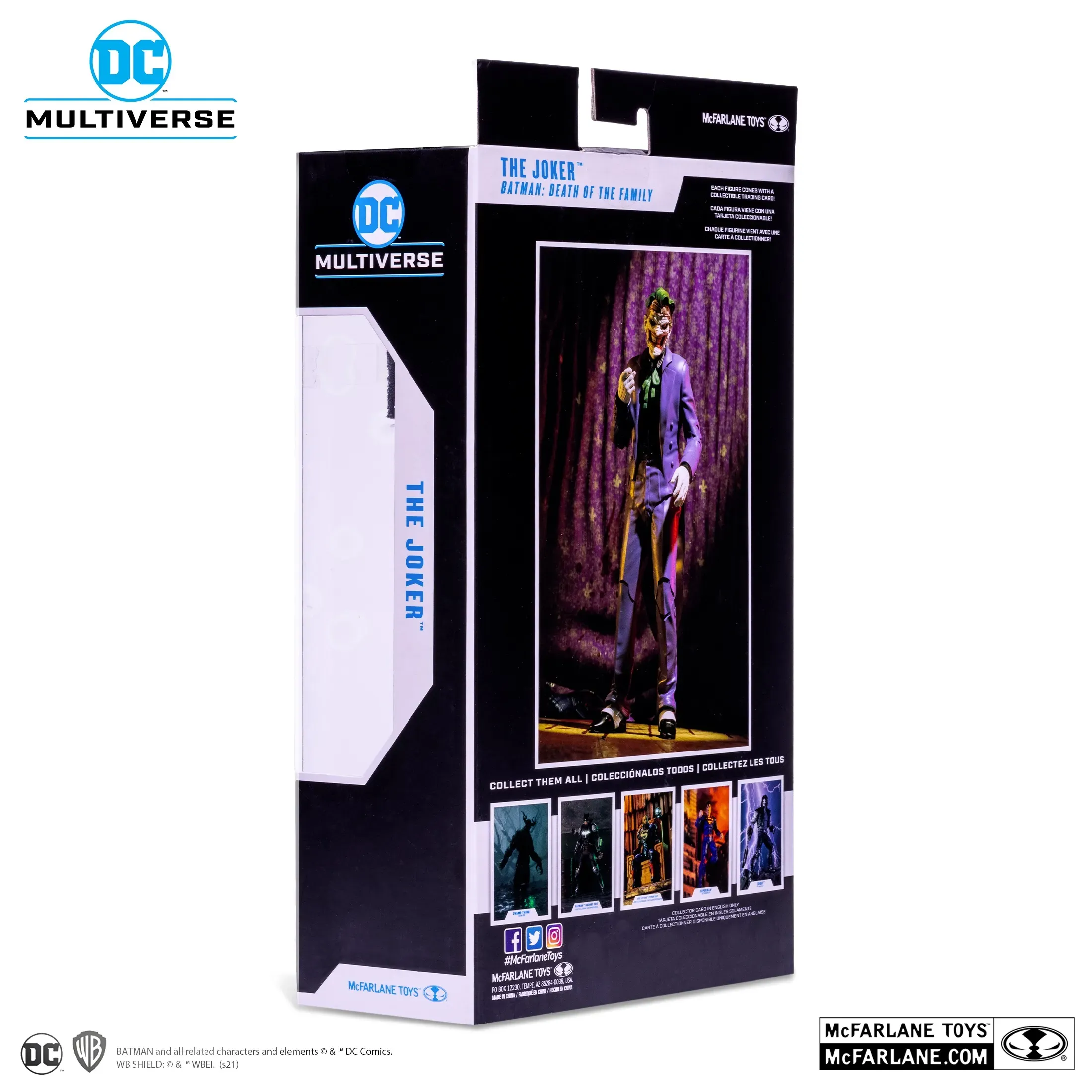 mcfarlane dc multiverse – the joker (death of the family) figura, 18cm - slika 10