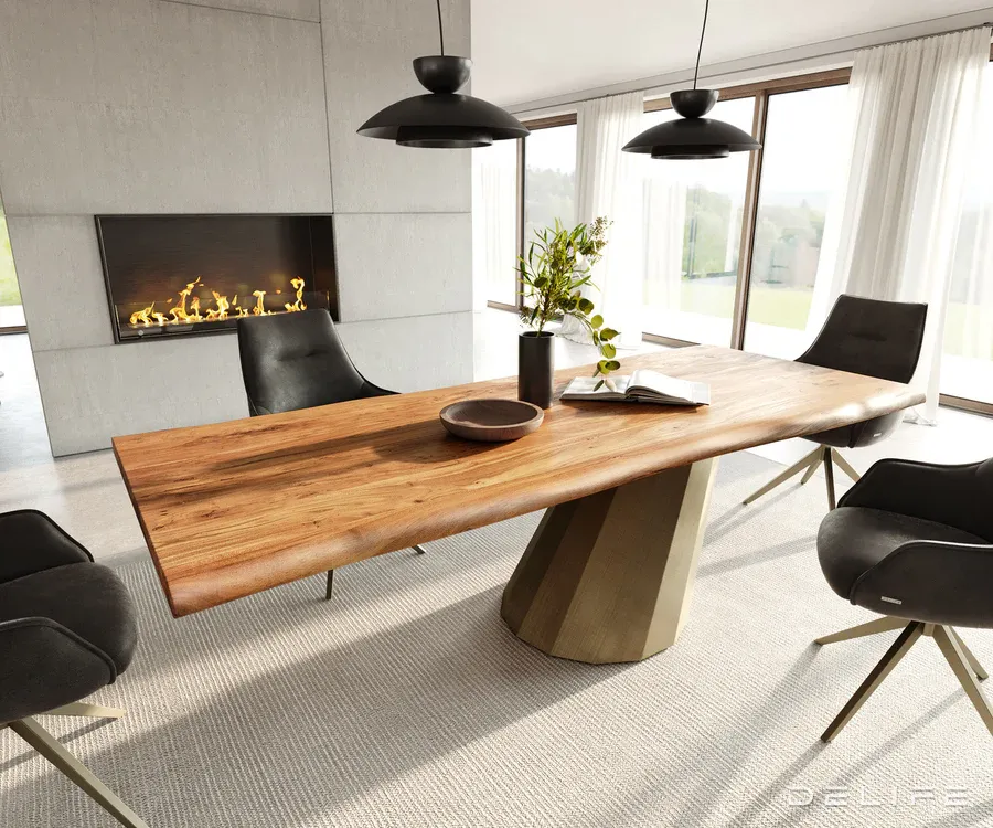 Blagovaonski stol Edge 240x100cm, Materijal: Bagrem - Čakovec, Čakovec-zapad