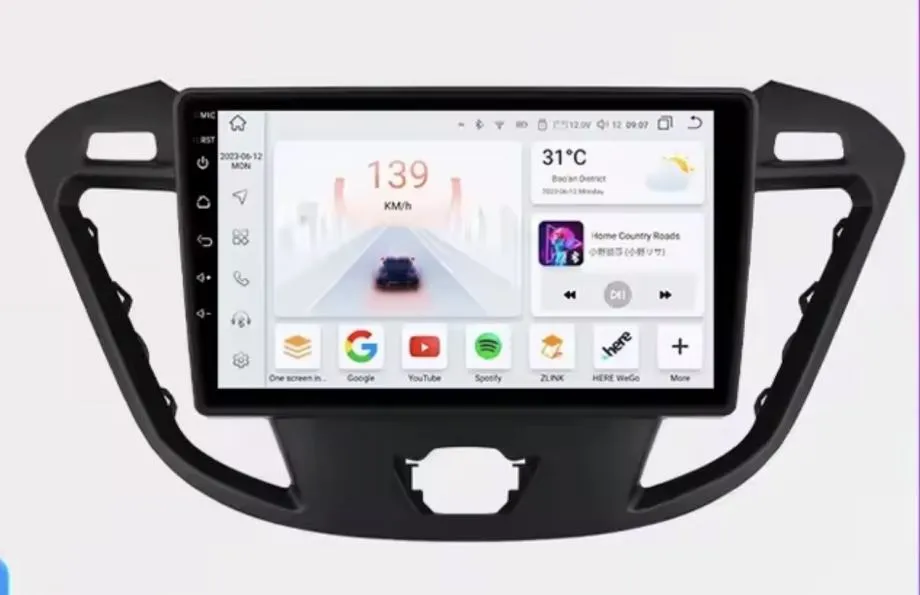 ford transit custom original multimedija android carplay 2din radio - slika 4