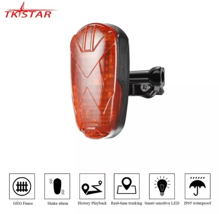 alarm za motor bicikl motocikl skriveni gps lokator tracker u svijetlu - slika 3