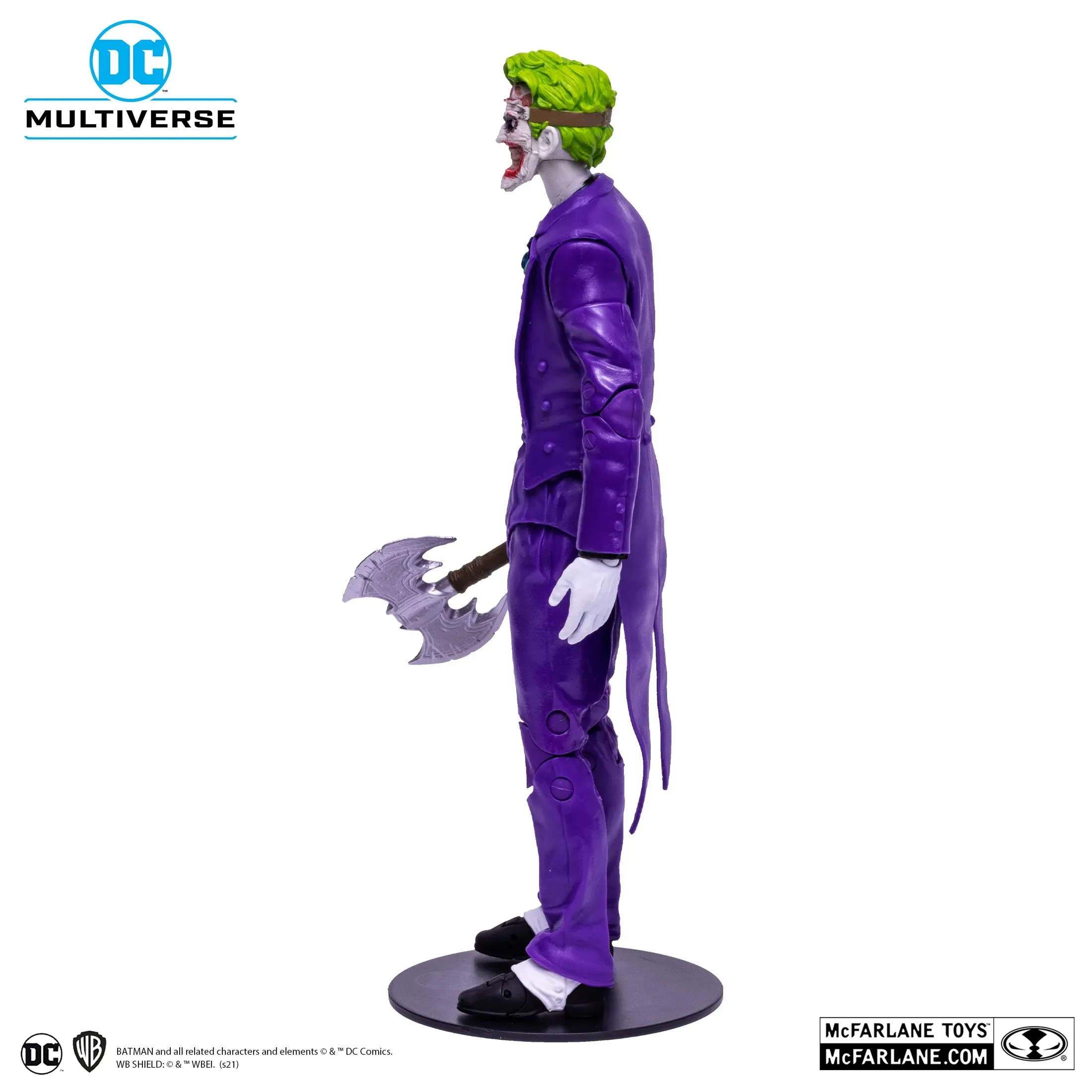 mcfarlane dc multiverse – the joker (death of the family) figura, 18cm - slika 6