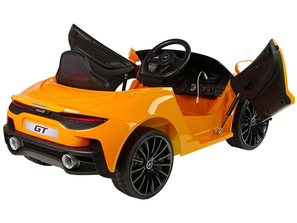 licencirani auto na akumulator mclaren gt 12v - narančasti/lakirani - slika 2
