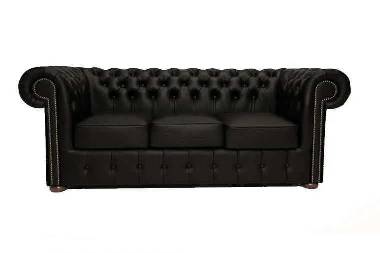 Chesterfield Trosjed Class Leather | 3-sjedišta - Ježdovec, Zagreb