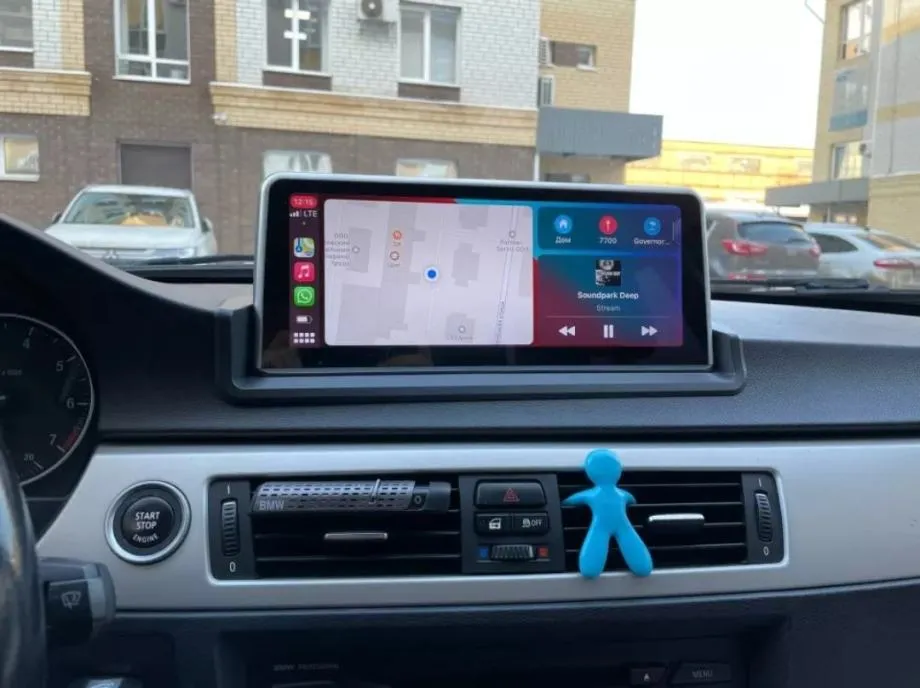 bmw e90 e91 e92 original android multimedija navigacija idrive kamera - slika 4