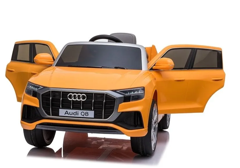 licencirani auto na akumulator audi q8 – žuti - slika 6