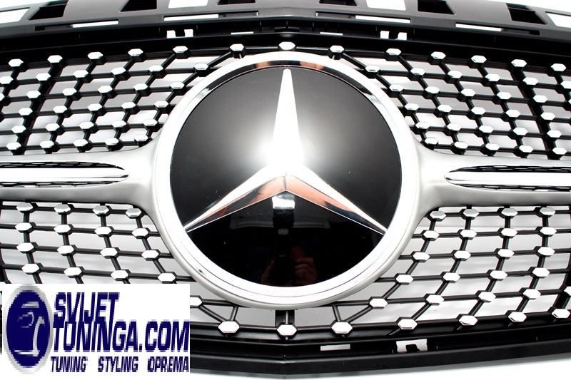 maske za mercedes benz a klasa w176 - a45 amg dizajn- diamond - slika 7
