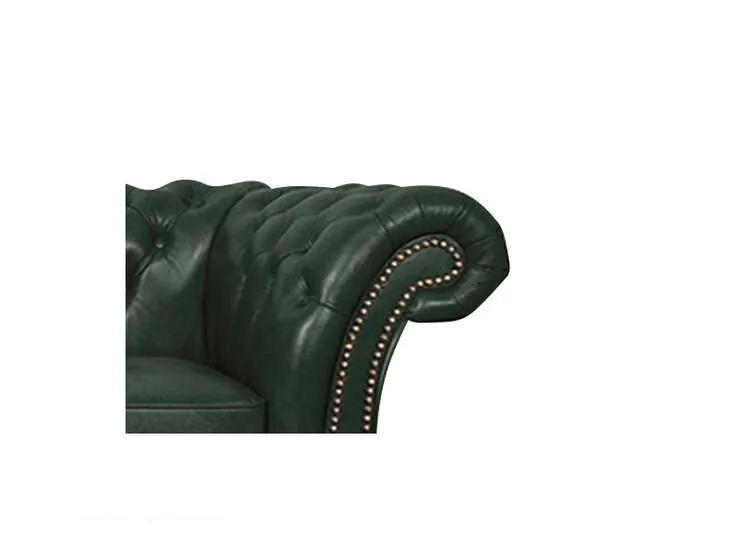 chesterfield fotelja winfield basic leather | 1-sjedište - slika 2
