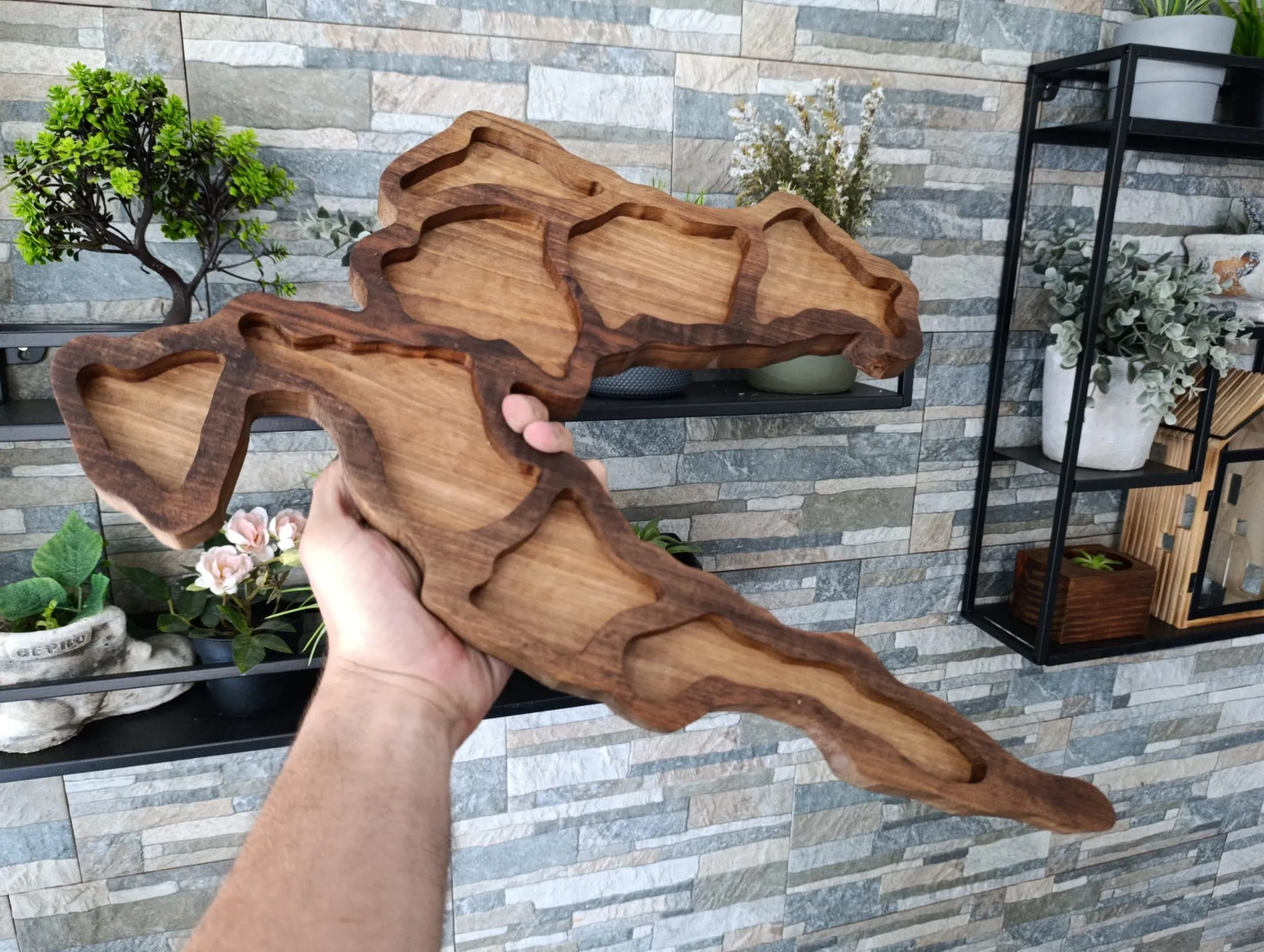 daska/pladanj za posluživanje hrane - hrvatska 3d duboka - slika 7