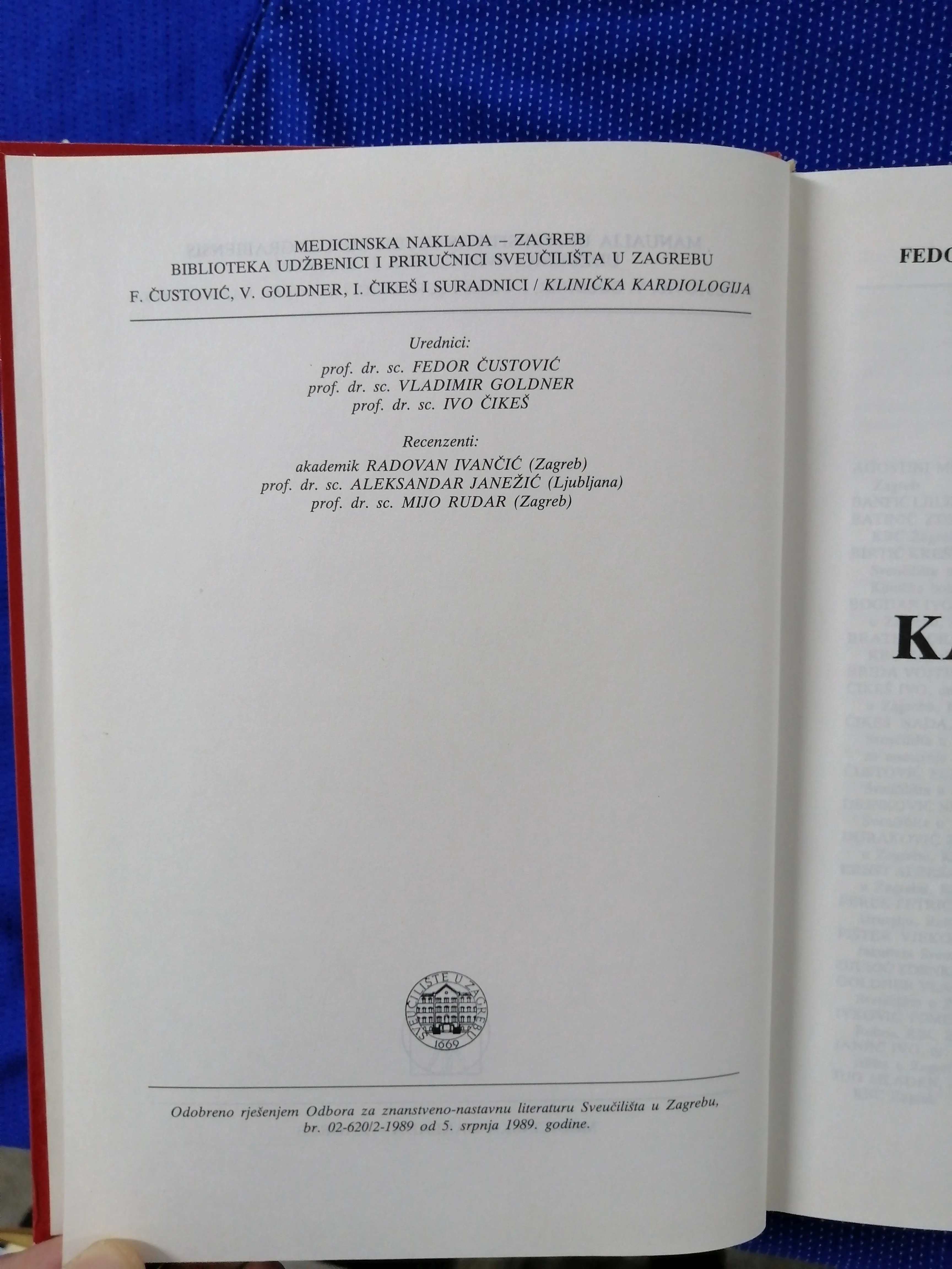 fedor čustović i dr. – klinička kardiologija - slika 3