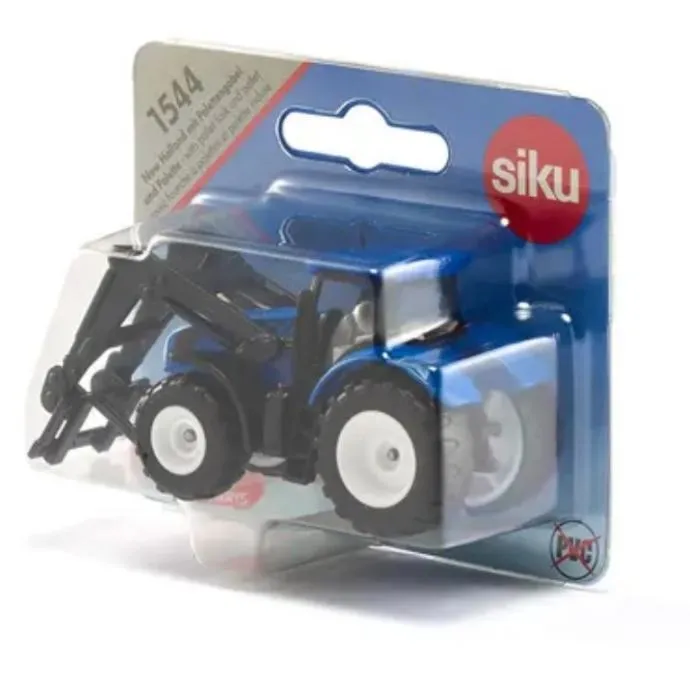 siku traktor new holland s vilicom za palete i paletom - slika 6