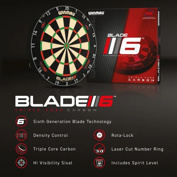 winmau blade 6 triple core - slika 3