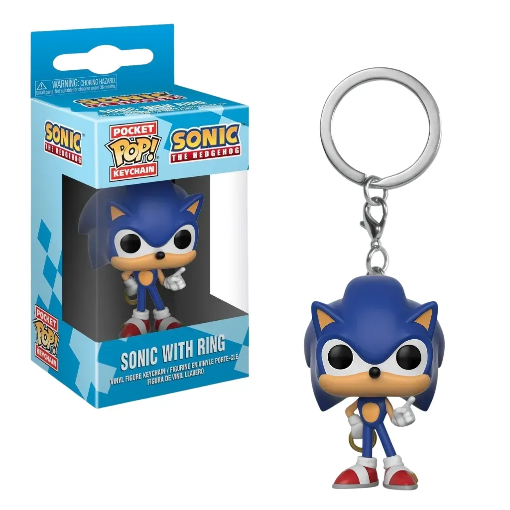 privjesak funko pocket pop! – sonic with ring - slika 3