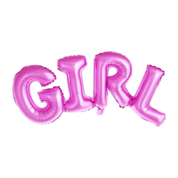 folijski balon girl - slika 2