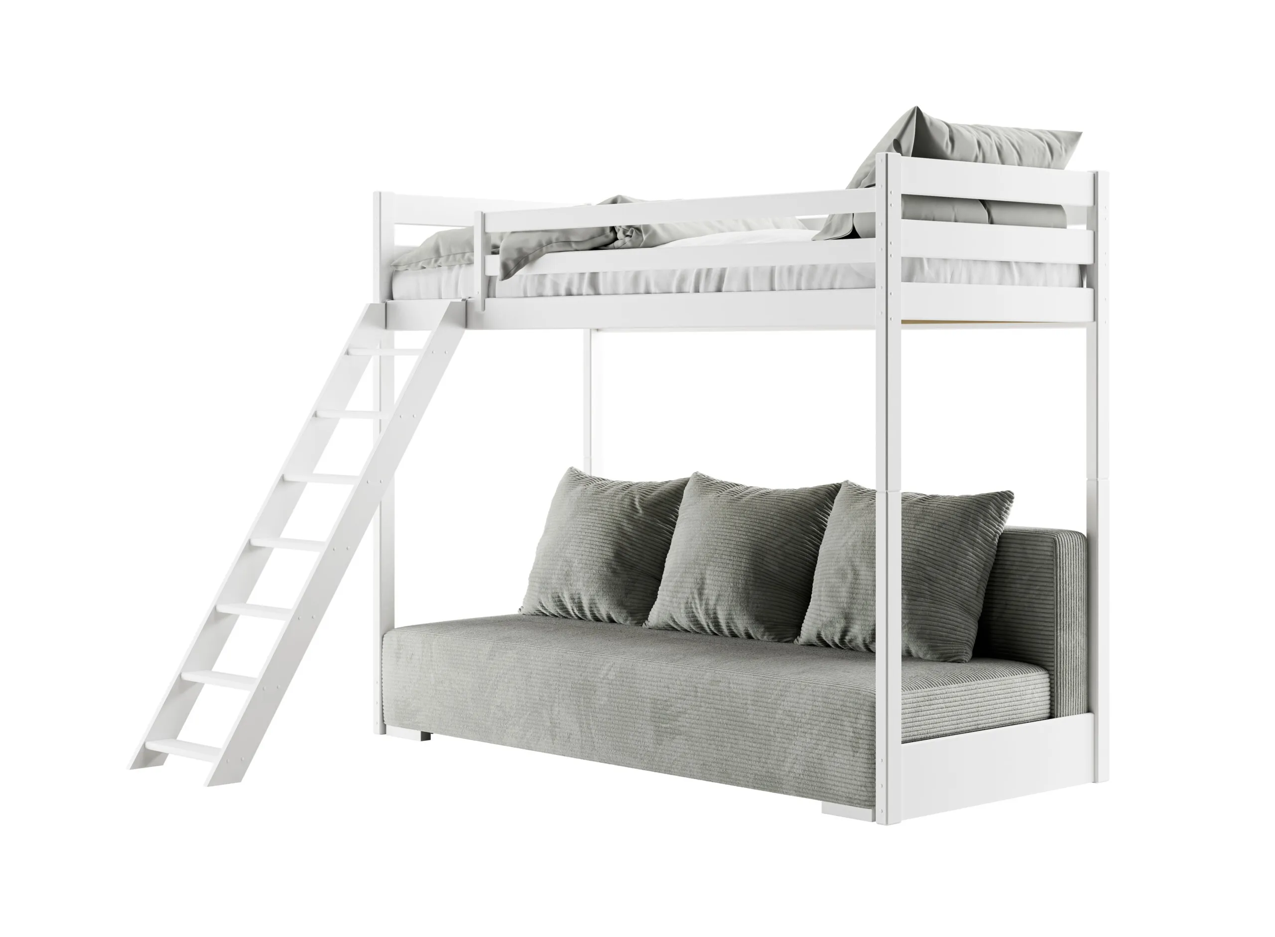 dječji krevet na kat s kaučem sofino 200×90/140×200 - slika 3