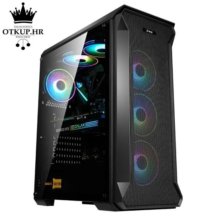 Stolno Računalo Ms Dark Shadow 2 32gb Ram / 500gb Ssd // R1, Rate! - Zagreb