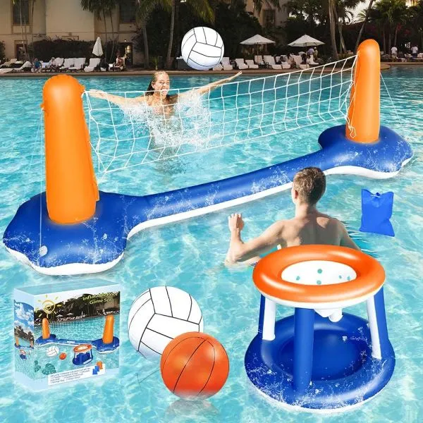 odbojkaški i košarkaški set luftića za plažu - slika 4