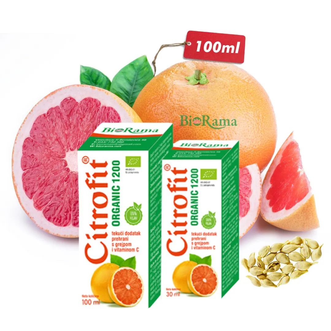 Citrofit Organic sa C vitaminom 100ml - Virovitica