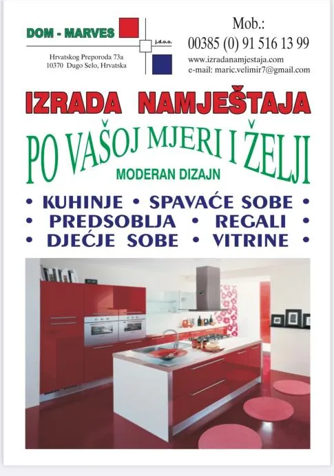 kuhinja lakirana medijapan sa otokom visoki sjaj - slika 7