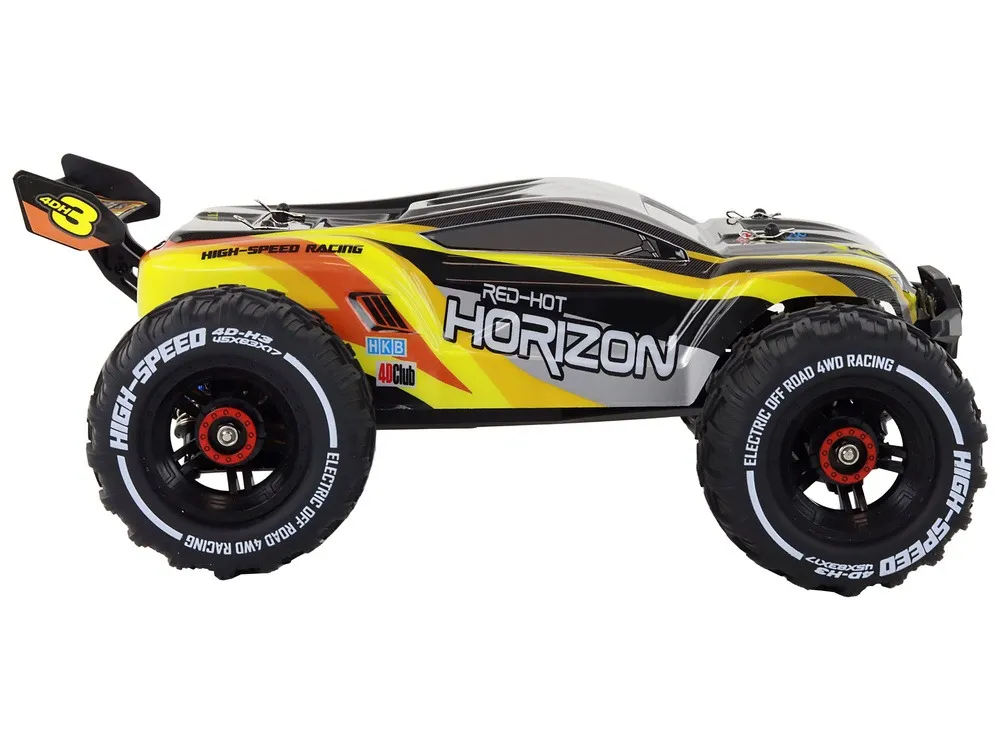 auto na daljinsko upravljanje rabbits rc off-road - žuti - slika 4