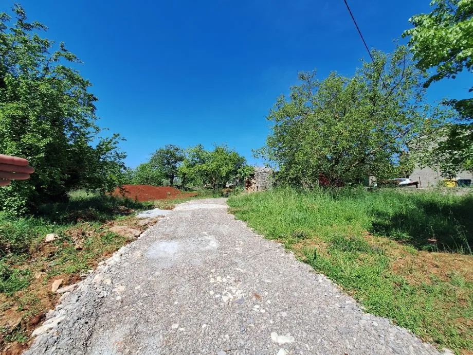 istra, okolica barbana, građ. zemljište 1000 m2 sa dva ucrtana objekta - slika 2