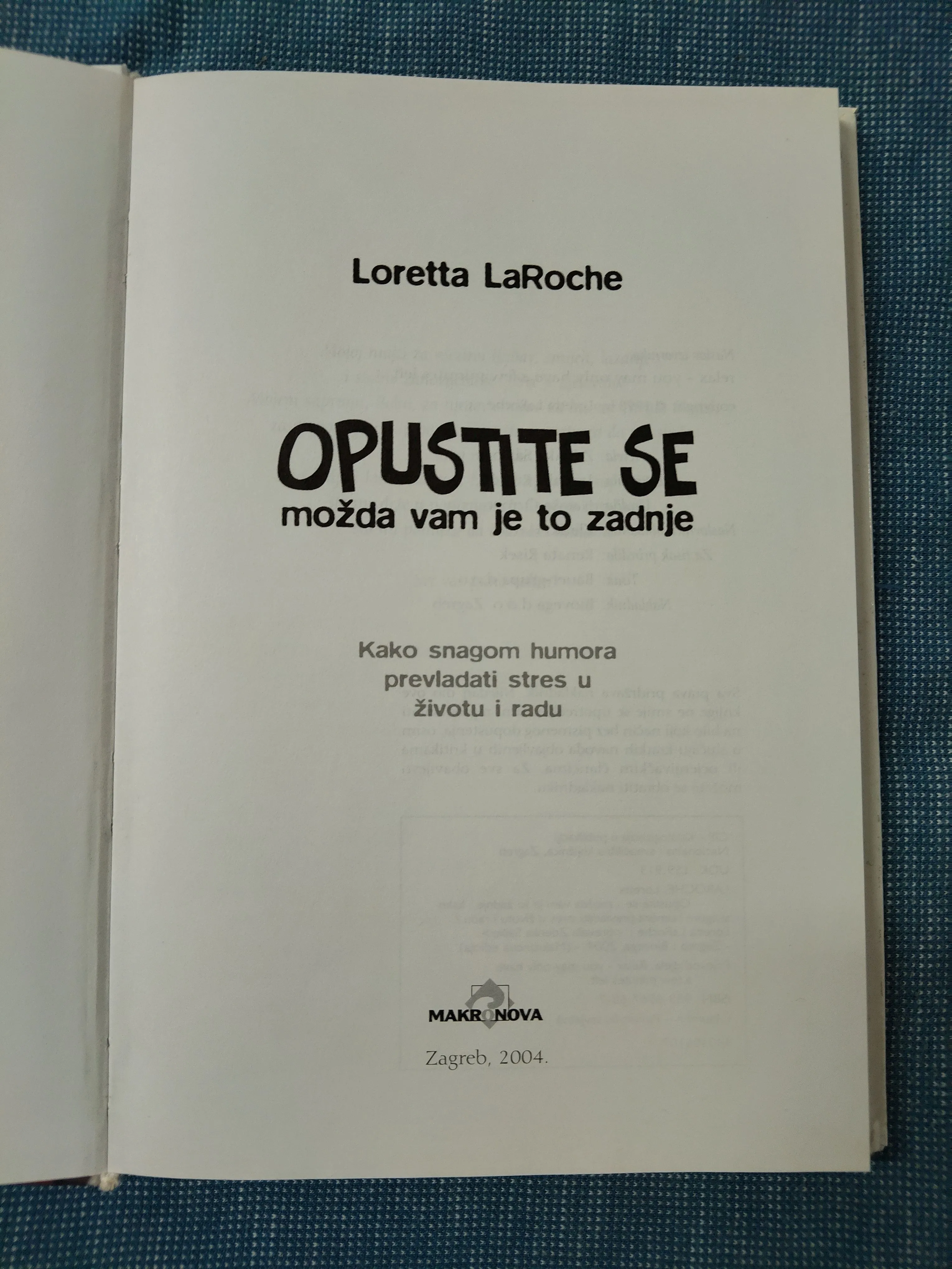 loretta laroche – opustite se, možda vam je to zadnje - slika 2