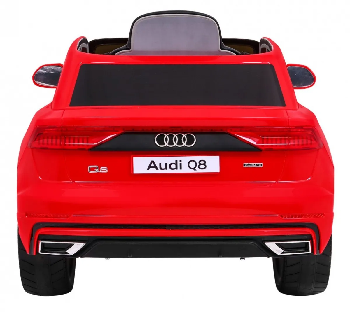 licencirani auto na akumulator audi q8 lift - crveni - slika 9