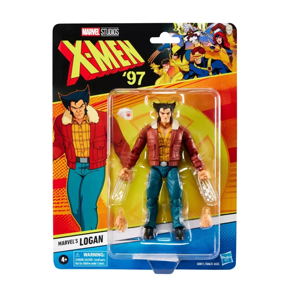 marvel legends series: x-men ’97 – marvel’s logan figura, 15cm - slika 8