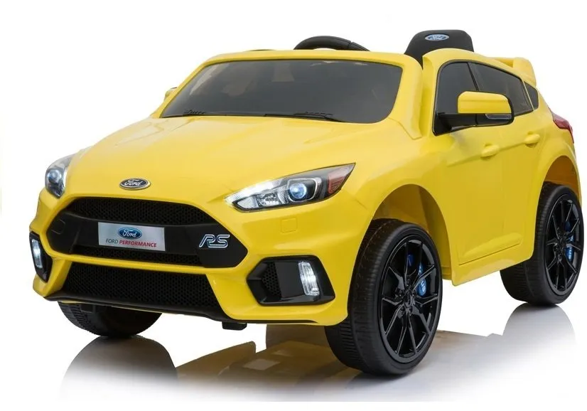 licencirani auto na akumulator ford focus rs - žuti - slika 6