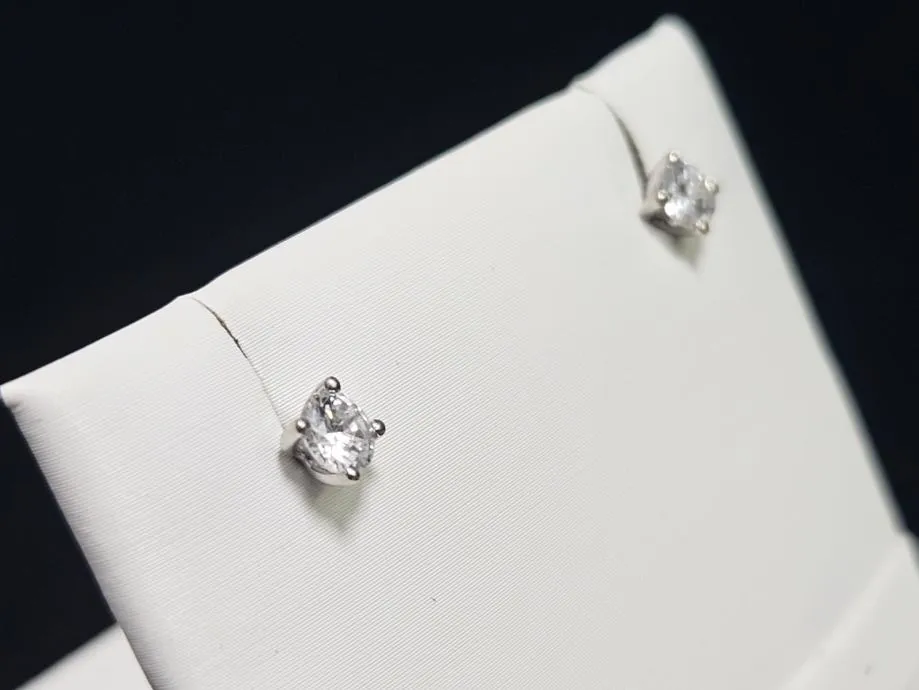 zlatne naušnice s dijamantima 0.52ct 14k / r1, rate! - slika 2