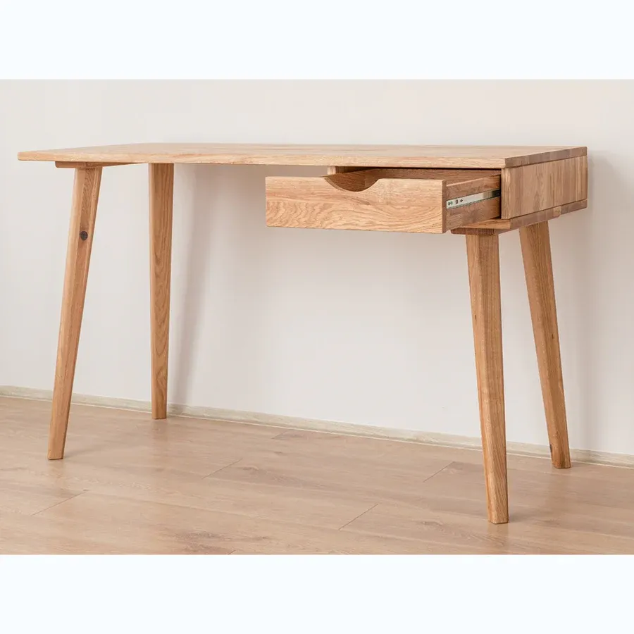 uredski stol simona 120x55 cm, materijal: masivno drvo hrast - slika 7