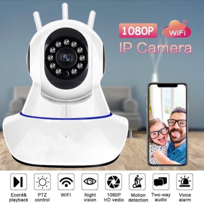 najjeftinija wifi/ ip rotirajuća hd kamera+račun - slika 1