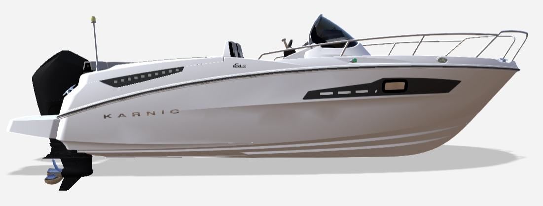 KARNIC 6,70m SL642 (sundeck kabina) MODEL 2025 - Makarska