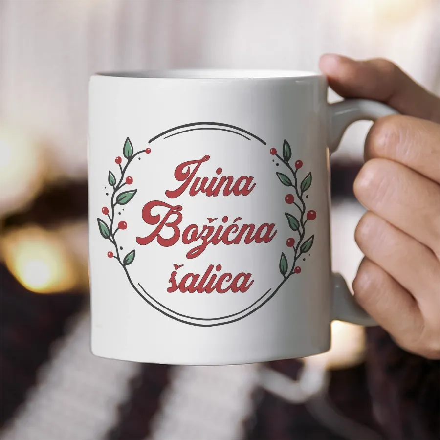 personalizirana šalica za božić - slika 2
