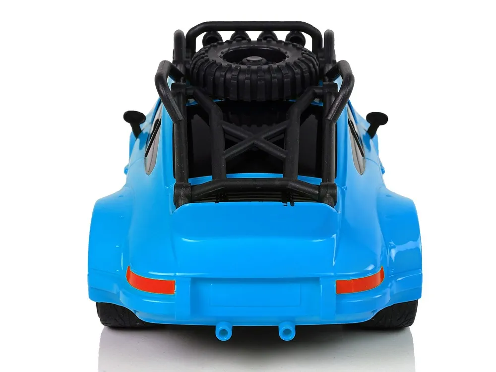 auto na daljinsko upravljanje 1:18 blue spare - plavi - slika 3