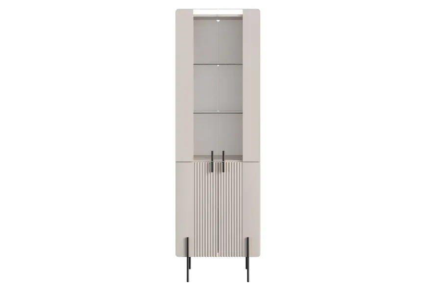 vitrina malmi 190cm, materijal: mdf, melaminska ploča - slika 3