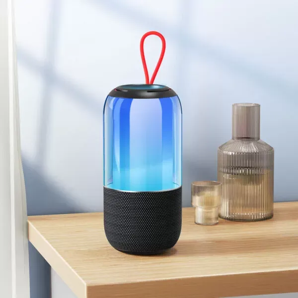ambijentalni-ipx7 bežični prijenosni zvučnik s rgb svjetlima bt 5.4 max bwoo - slika 5