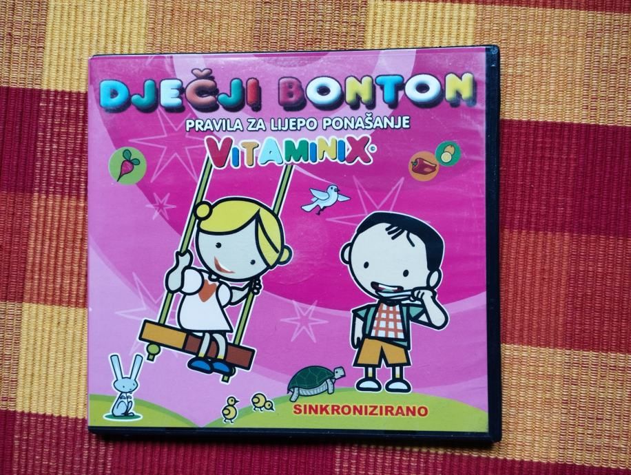 Dječji bonton - pravila za lijepo ponašanje DVD - Samobor