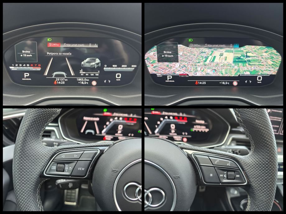 audi a5 sportback 35 tfsi s-line, pano, virtual, matrix, ambi, reg. - slika 15